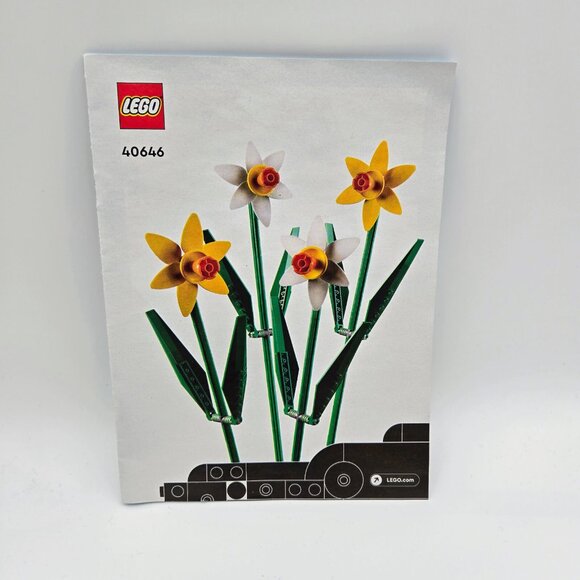 Lego Botanical Collection Wildflower Bouquet 10313 And Creator Daffodils 40747 - Picture 12 of 13